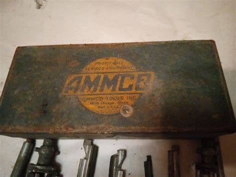 antique ammco metal box only|Antique Machinery and History .